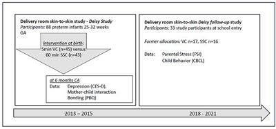 Does early skin-to-skin contact have a long-term effect on the emotional and behavioral development of very preterm infants?